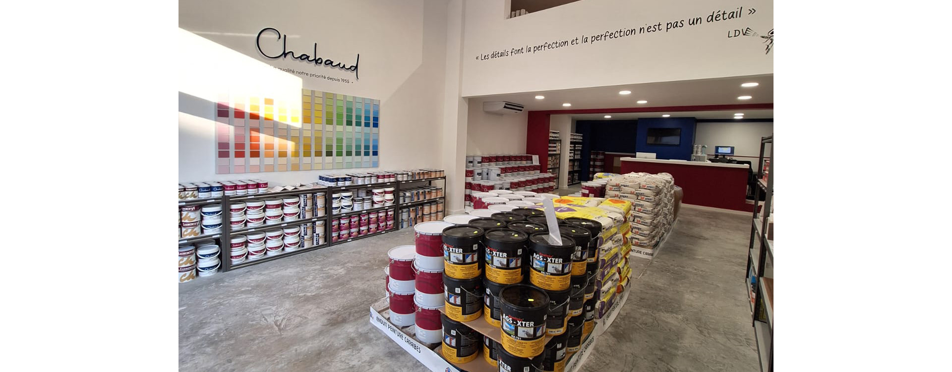 Magasin peinture Agde : Chabaud, votre expert peintures et revêtements